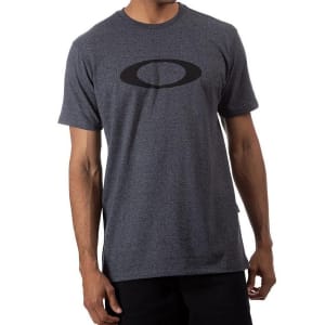 Camiseta Oakley O-Ellipse Tee Masculina - Preto+Chumbo