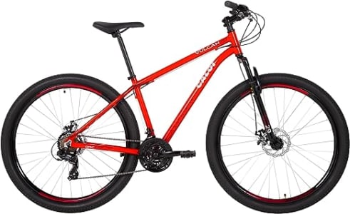 Caloi Bicicleta Vulcan Aro 29 Vermelha Tamanho 17 T17R29V21   