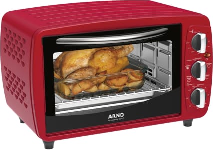 Arno Forno Elétrico Arno Airfry 5 em 1 FOR3, 20L, Vermelho, 127V