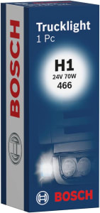 Lâmpada de Farol H1 Bosch Truck Light - 24V 70W Halógena