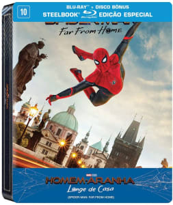 Homem Aranha Longe De Casa - Steelbook [Blu-Ray]