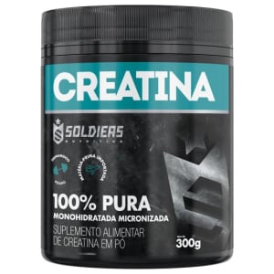 Creatina Soldiers Nutrition Monohidratada Pote - 300g