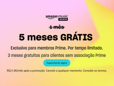 Ganhe 5 Meses Grátis de Amazon Music Unlimited para Novos Assinantes
