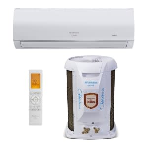 Ar-condicionado Split Springer Midea Airvolution Connect, Inverter, 9000 BTUs, High Wall, Só Frio, 220V - 42AFVCI09S5/38TVCI09S5