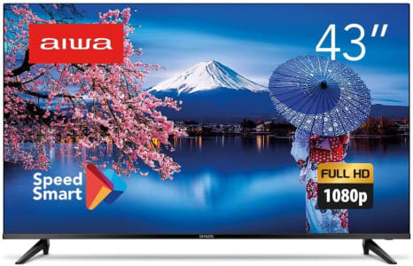 SmartTV Aiwa 43” Full HD, Borda Ultrafina, HDR10, BIVOLT