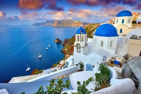 Pacote de Viagem - Grécia (Atenas + Santorini) - 2024 - Aéreo + Hospedagem