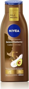 NIVEA Hidratante Desodorante Beleza Radiante Cuidado Intenso 400ml - Desenvolvido especialmente para a beleza da pele negra, ajuda na reparação das áreas ressecadas e deixa a pele com um brilho natural e saudável