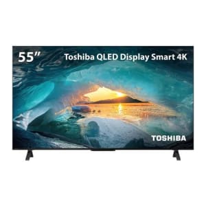 Smart TV QLED 55 4K Toshiba 55M550L VIDAA 3HDMI 2USB Wi-Fi - TB026M - TV 4K Ultra HD - Magazine 