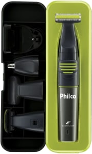 Aparador De Pelos E Barbeador Philco Easyblade Bivolt PAP06VD