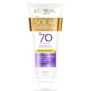 Protetor Corporal L'Oreal Paris Solar Expertise Supreme Protect 4 FPS 70 200ml - Incolor