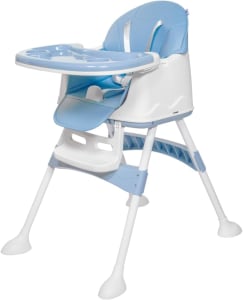 Maxi Baby Cadeira de Alimentação Portátil Bebê Honey (Azul)