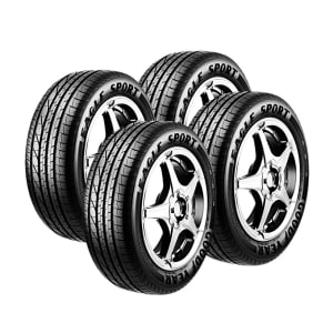 Jogo de 4 pneus Goodyear Aro 16 Eagle Sport 205/55R16 91V - Original Toyota Corolla