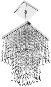  Lustre Pendente De Cristal Acrilico Marrycrilic Formidavel