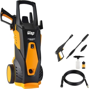 WAP Lavadora de Alta Pressão PREMIER 2600, 360L/h, com Bico Turbo, Jato em Leque e Concentrado, 2000psi, 1800W 220V