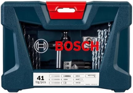 Kit de Pontas e Brocas Bosch V-Line 41 pçs