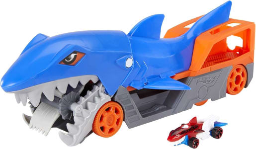 Conjunto De Guincho Tubarão - Hot Wheels, Recriação Do Icônico Shark Bite™ Hot Wheels® (Azul)