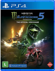 Jogo Monster Energy Supercross 5 - PS4