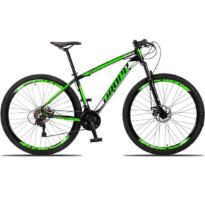 Bicicleta 29 Dropp Race 21 Marchas Quadro Alumínio e Suspensão Dianteira e Freio Disco - Bicicleta - Magazine Ofertaesperta