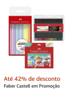  Faber Castell com até 42% de Desconto!