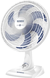 Ventilador de Mesa 40cm Super Power, Mondial, Branco/Azul, 140W, 110V - VSP-40-W