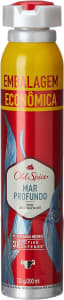 2 Unidades — Desodorante Spray Antitranspirante Old Spice Mar Profundo 120g/200ml