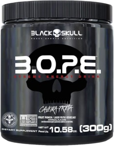 B.O.P.E Pré Treino - 300G Frutas Vermelhas - Black Skull, Black Skull