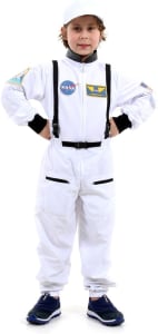 Fantasia Astronauta Luxo Infantil 933220-g Sulamericana Fantasias Branco G 10/12 Anos