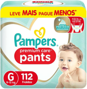 Fralda Pampers Pants Premium Care  — Amazon