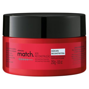 Match SOS Reconstrução Máscara Capilar, 250g