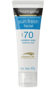 Protetor Solar Neutrogena Sun Fresh Facial Fps 70 40g