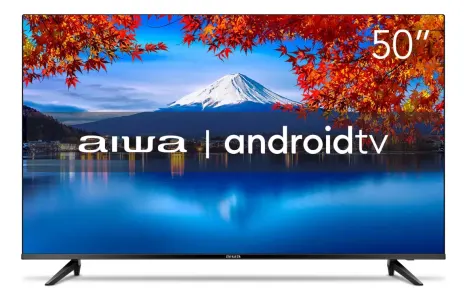 Smart Tv 50'' Aws-tv-50-bl-02-a 4k Android Hdr10 Dolby Aiwa 110V/220V