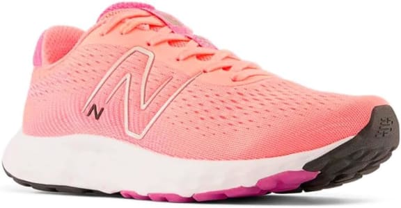 Tênis Feminino New Balance 520 V8, Tamanhos 34 ao 39 (Rosa Neon)