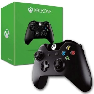  CONTROLE JOYSTICK SEM FIO MICROSOFT XBOX ONE PRETO NOVO 