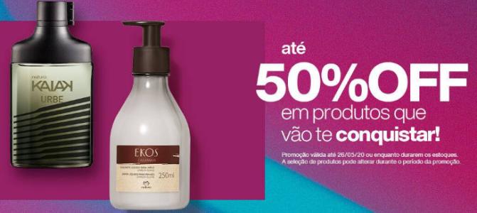 Seleção de produtos com até 50% de desconto!!