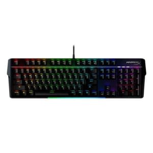 Teclado Mecânico Gamer HyperX Alloy MKW100, RGB, Switch Red, Full Size, US, Preto - 4P5E1AAABA - Teclado - Magazine OfertaespertaLogo LuLogo Magalu