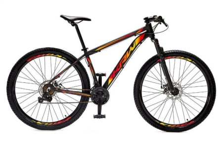 Bicicleta Aro 29 Krw Alumínio 21 Velocidades Marchas Freio a Disco Suspensão dianteira Mountain Bike S3 - Bicicleta Mountain Bike - Magazine {{route.pmdStoreName}}