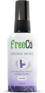 2 Unidades de Bloqueador de Odores Sanitarios Freecô Lavanda 60ml