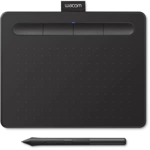 Mesa Digitalizadora Wacom Intuos, Pequena, Caneta Wacom Pen 4K, 2540 LPI, Preto - CTL4100 - Mesa Digitalizadora - Magazine Ofertaesperta