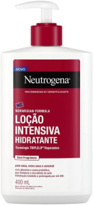 Neutrogena Norwegian Hidratante Corporal Intensivo Sem Fragrância, 400ml