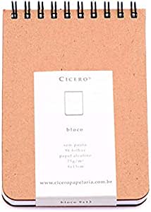 Bloco Wire-O Kraft Cicero 2520 Bege