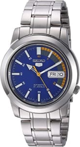 Relógio Masculino Automático Seiko SNKK27 "Seiko 5" De Aço Inoxidável