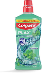 Enxaguante Bucal Plax Fresh Mint Pague 500ml Leve 750ml - Colgate