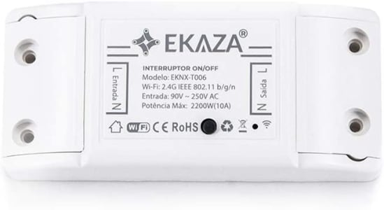 Módulo Interno para Interruptor Inteligente Sem Fio, EKAZA, Compatível com Alexa