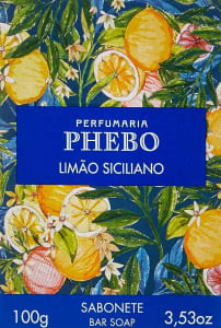 10 Unidades - Sabonete Limão Siciliano 100g - Phebo