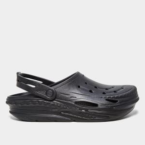 Sandália Crocs Off Grid Clog Masculina - Preto