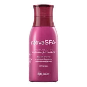 NATIVA SPA SHAMPOO EXÓTICO RESTAURAÇÃO DOS FIOS AMEIXA, 400ML