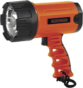 Black+Decker BSL100 Farol Portátil de Led Recarregável, Laranja