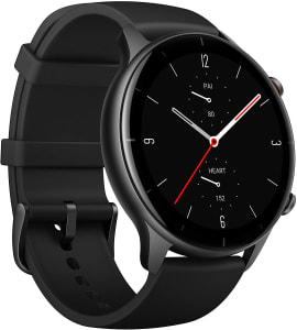 Smartwatch Amazfit GTR 2e, Relógio Inteligente, 2.5D Curved Bezel-Less Design, 1.39 〞Always-On Amoled Display, SpO2 & Stress Monitor, GPS integrado, B