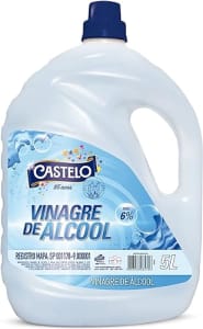 Castelo Alimentos Vinagre de Álcool 6% 5l, Grande