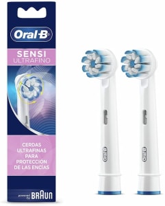  2 Unidades - Refil para Escova Elétrica Oral-B Sensi Ultrafino